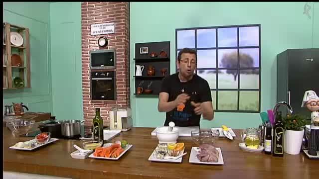 Codorniz marinada con cous-cous de zanahoria (04/07/16)