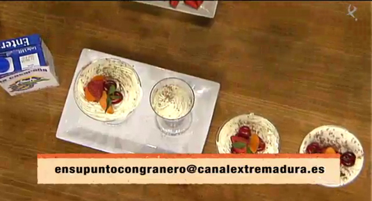 Copa de chocolate con mousse de queso (22/05/15)