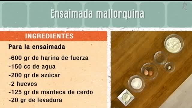 Ensaimada mallorquina (31/03/16)