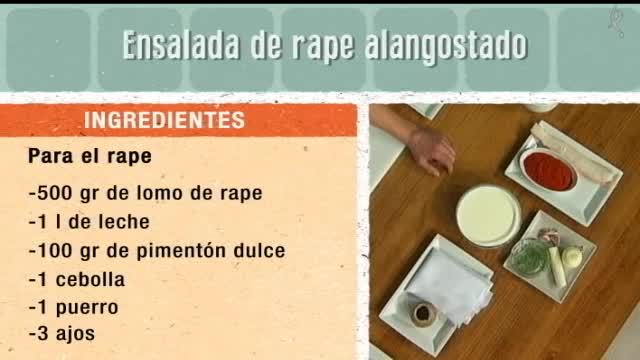 Ensalada de rape alangostado (02/03/16)