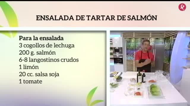 ensalada de tartar de salmón (07/06/17)