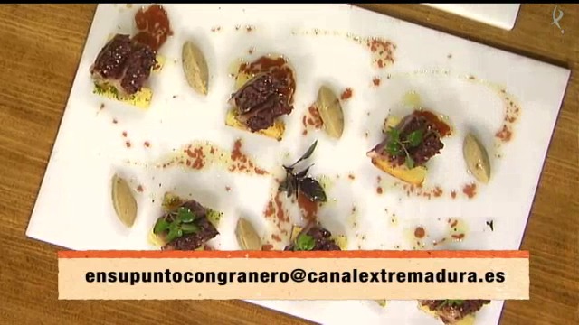 lomo de ternera con cebolla, castañas y patatas puente nuevo  (01/12/15)