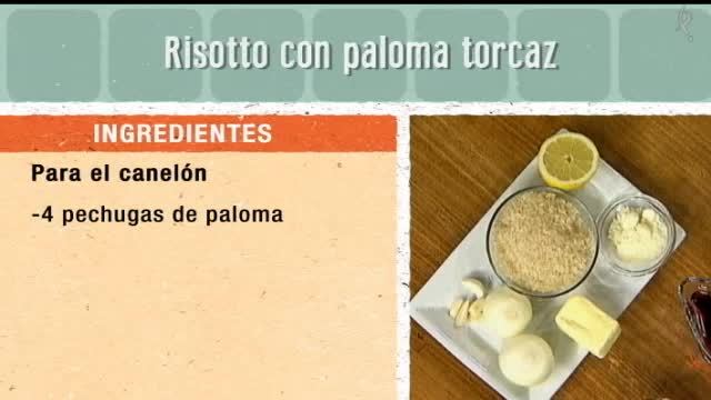 Risotto con paloma torcaz  (26/04/16)