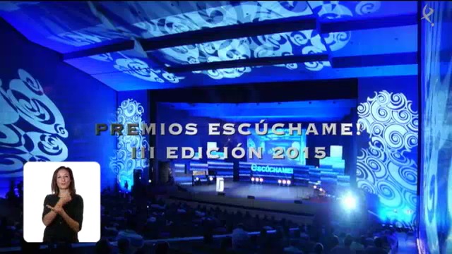 !: III Edición de los Premios Escúchame! (10/10/15)