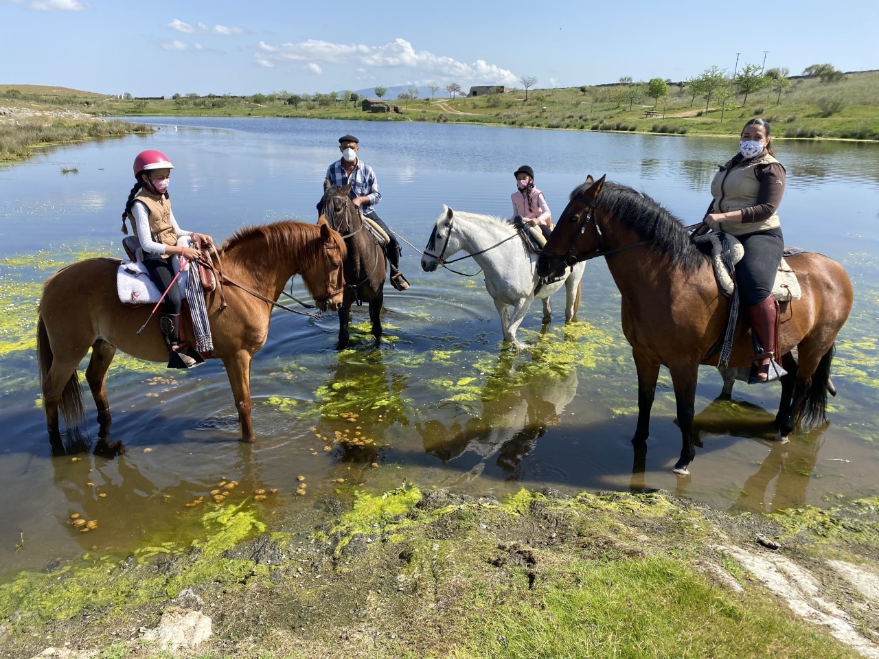 Joaquín, el garovillano apasionado de los caballos que transmite su pasión a las nuevas generaciones