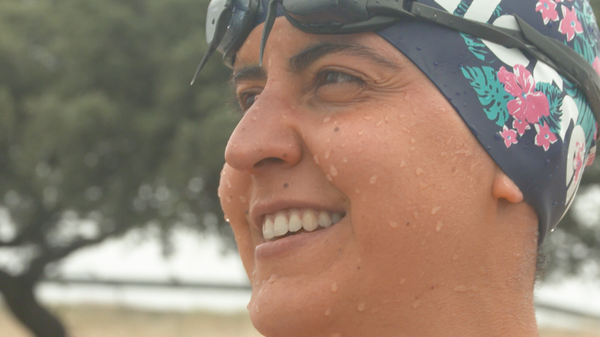 Entrenamos con Cristina Miranda, campeona de España de paratriatlón