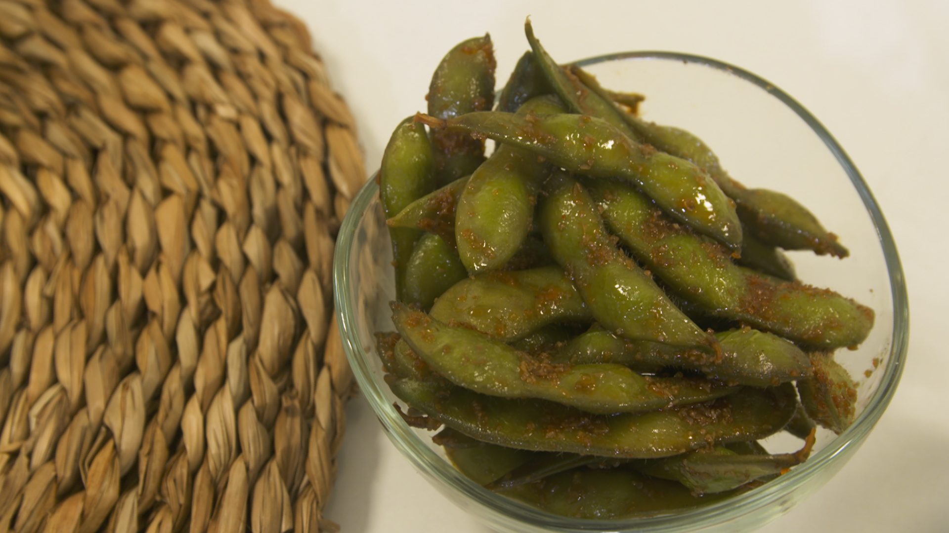 Un snack saludable de soja