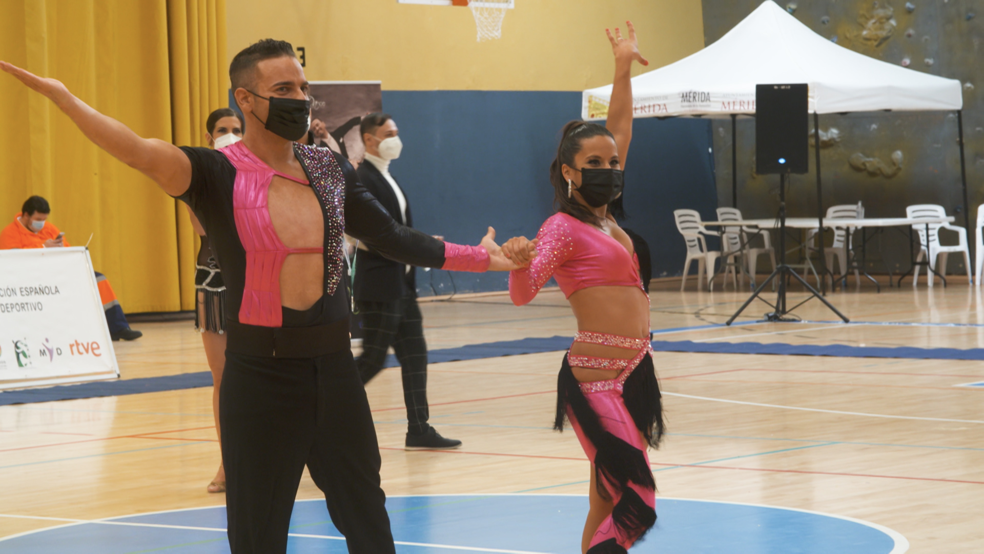 Ritmos caribeños en el Campeonato de Baile Deportivo