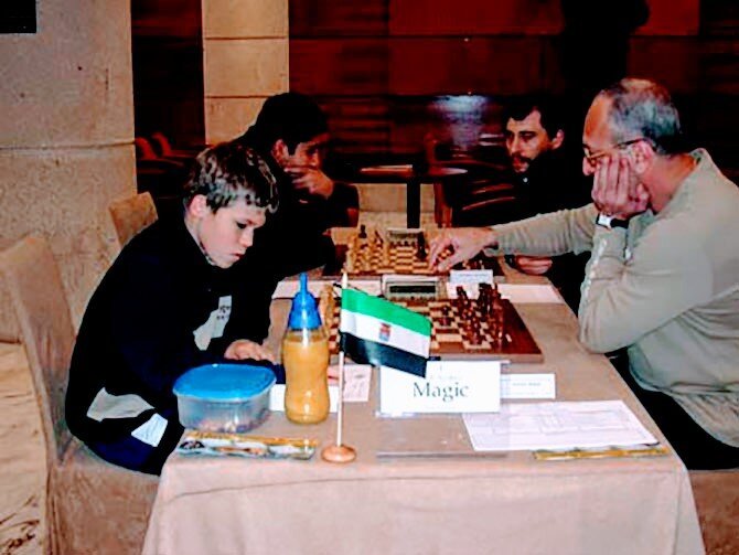 Magnus Carlsen, vigente campeón del mundo de ajedrez, perteneció al Magic, de Mérida, en 2004
