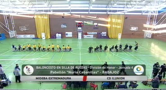 Baloncesto en silla de ruedas: Mideba Extremadura - CD Ilunion (01/02/15)