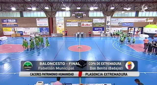 Copa de Extremadura de Baloncesto: Cáceres Patrimonio de la Humanidad - Plasencia Extremadura (28/09/14)