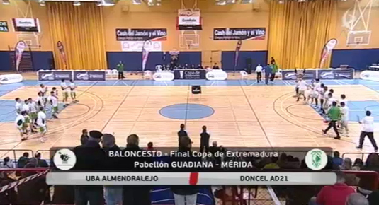 Final Copa de Extremadura de Baloncesto: UBA Almendralejo - Doncel AD21 (15/02/15)
