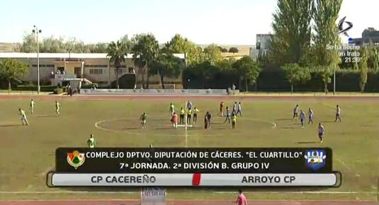 Fútbol 2ªB: Cacereño - Arroyo (06/10/13)