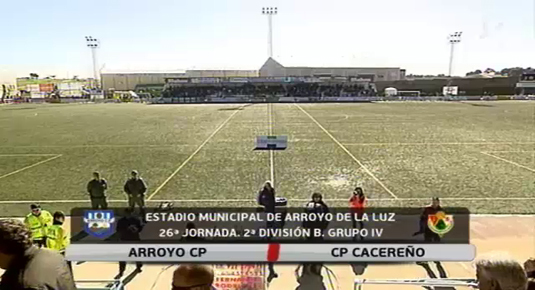Futbol: Arroyo - Cacereño (16/02/13)