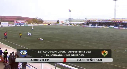 Fútbol: Arroyo - Cacereño (21/12/14)