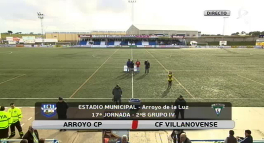 Fútbol: Arroyo - Villanovense (14/12/14)