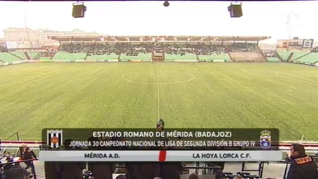 Fútbol: Mérida - La Hoya Lorca (20/03/15)
