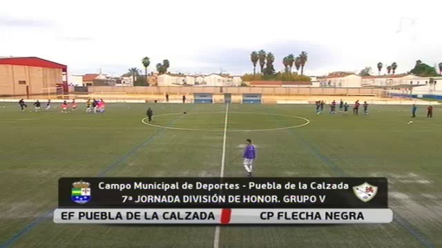 Fútbol: Puebla de la Calzada - Flecha Negra (18/10/15)