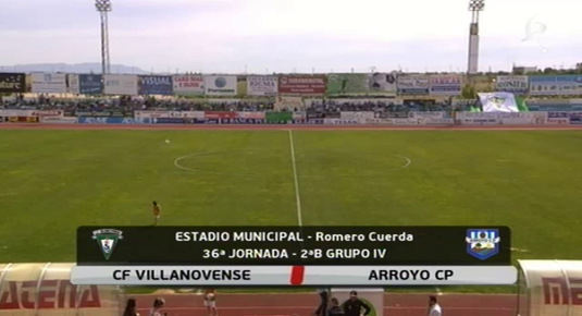 Futbol: Villanovense - Arroyo (03/05/15)