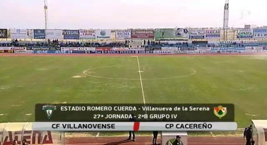 Fútbol: Villanovense - Cacereño (01/03/15)