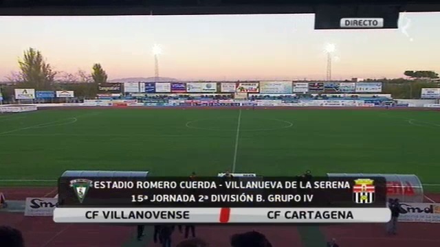 Fútbol: Villanovense - Cartagena (28/11/15)