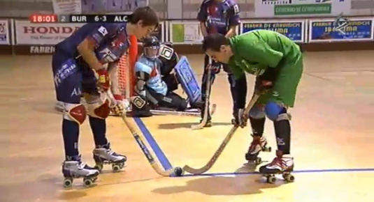 Hockey sobre patines: Grabasa Burguillos - Alcoy (18/11/12)
