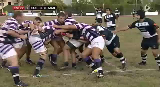 Rugby: C.A.R Cáceres - CAU Madrid (21/09/14)