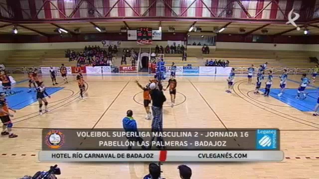 Voleibol: Hotel Río Carnaval de Badajoz - CVLeganés.com (21/02/16)
