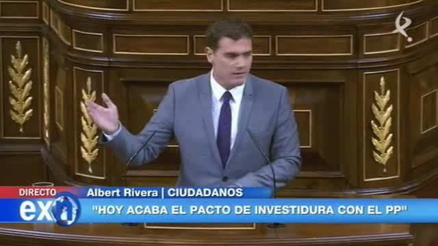 Intervención de Albert Rivera en la II Votación del Debate de Investidura (02/09/16)