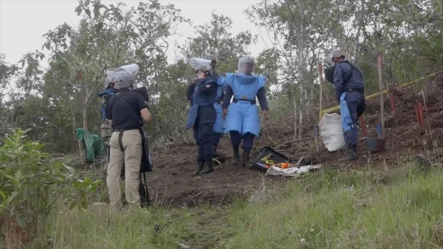 Campesinos, primeros favorecidos del desminado en Colombia