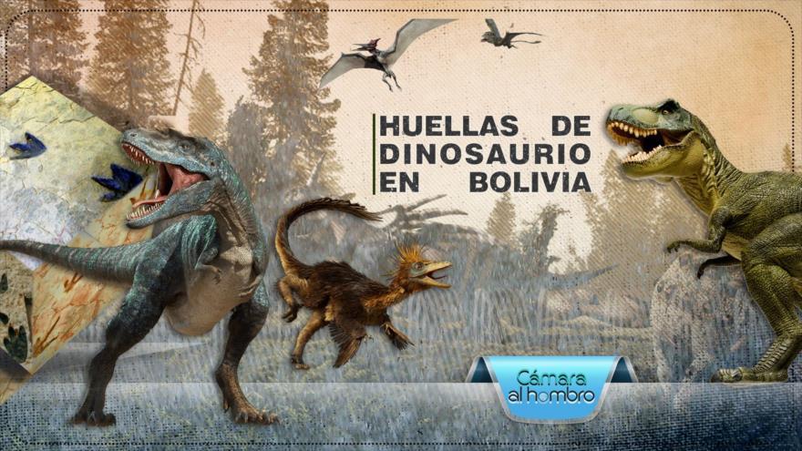 Huellas de dinosaurio en Bolivia