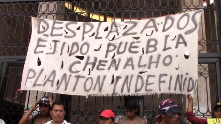 Indígenas de Chiapas han vivido desplazados por tres años