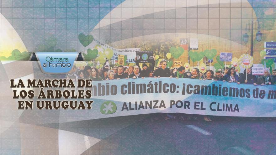 La marcha de los árboles en Uruguay