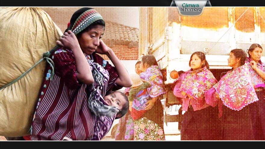 México, pobreza expulsa a mujeres en Chiapas