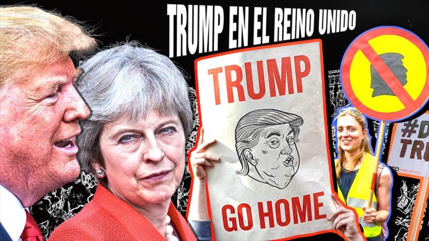 Amistades peligrosas May-Trump, protestas, Brexit y té inglés