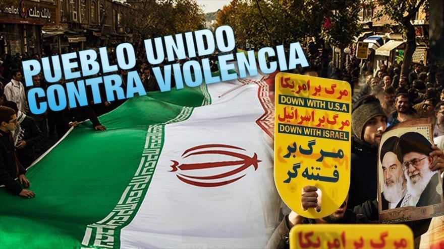 Irán; pueblo unido contra violento injerencismo