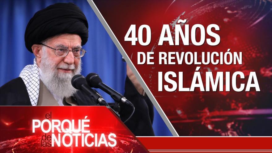 40 años de Revolución Islámica. Venezuela defiende soberanía. Aumenta tensión entre Francia e Italia