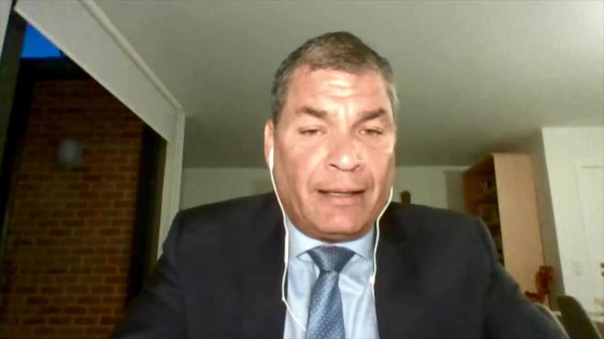 El expresidente de Ecuador, Rafael Correa Delgado