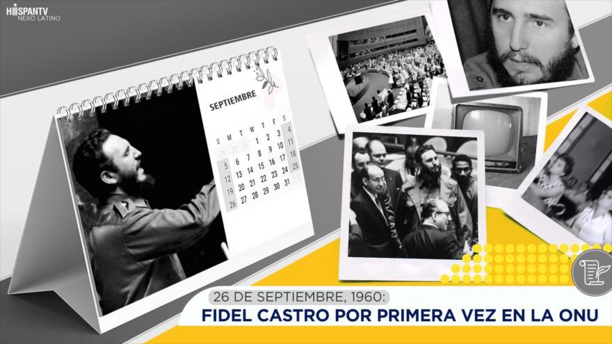 Fidel Castro por primera vez en la ONU | Esta semana en la historia