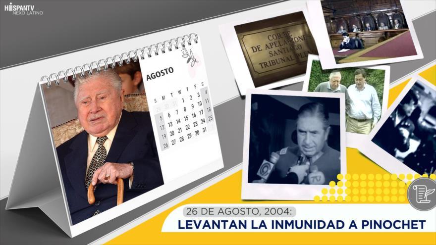 Levantan la inmunidad de Pinochet | Esta semana en la historia