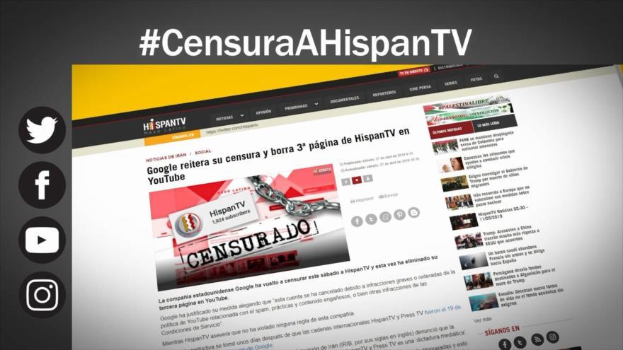 Censura a HispanTV, ¿por gritar la verdad?