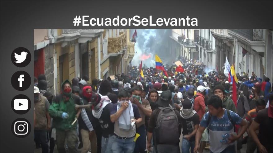 Ecuador se levanta