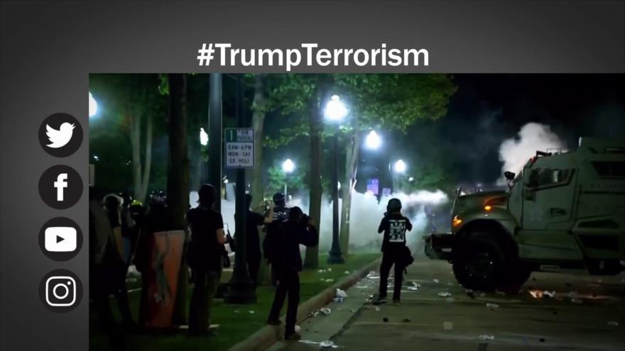 Trump, un presidente que fomenta terrorismo y violencia
