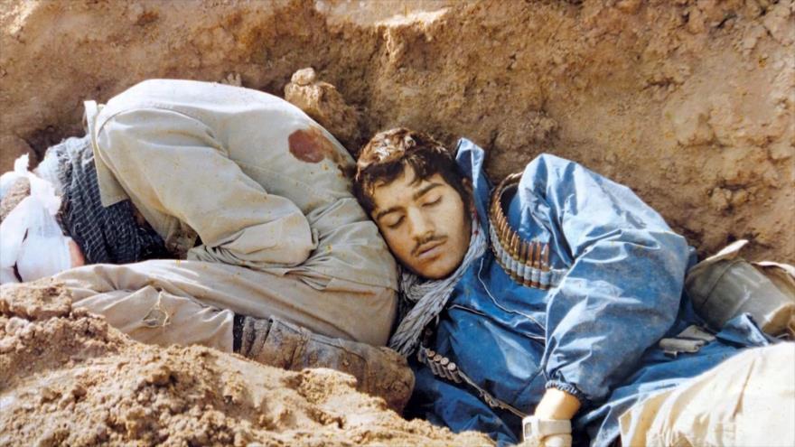 Foto de dos mártires de la Guerra Irán-Irak