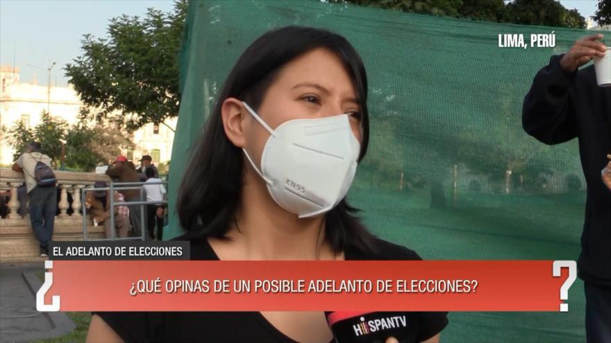 El adelanto de elecciones en Perú | ¿Qué opinas?