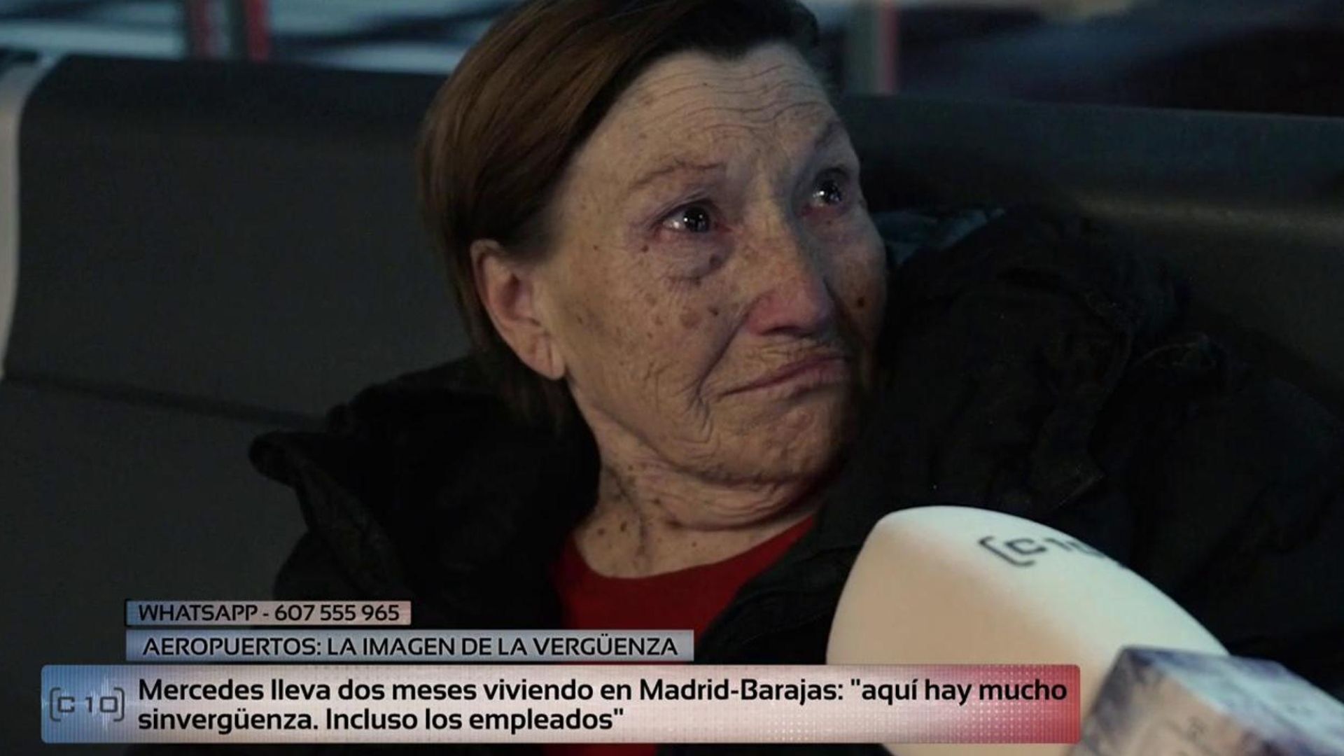 Especiales El brutal testimonio de Mercedes, una mujer que pernocta en el aeropuerto de Madrid-Barajas: 
