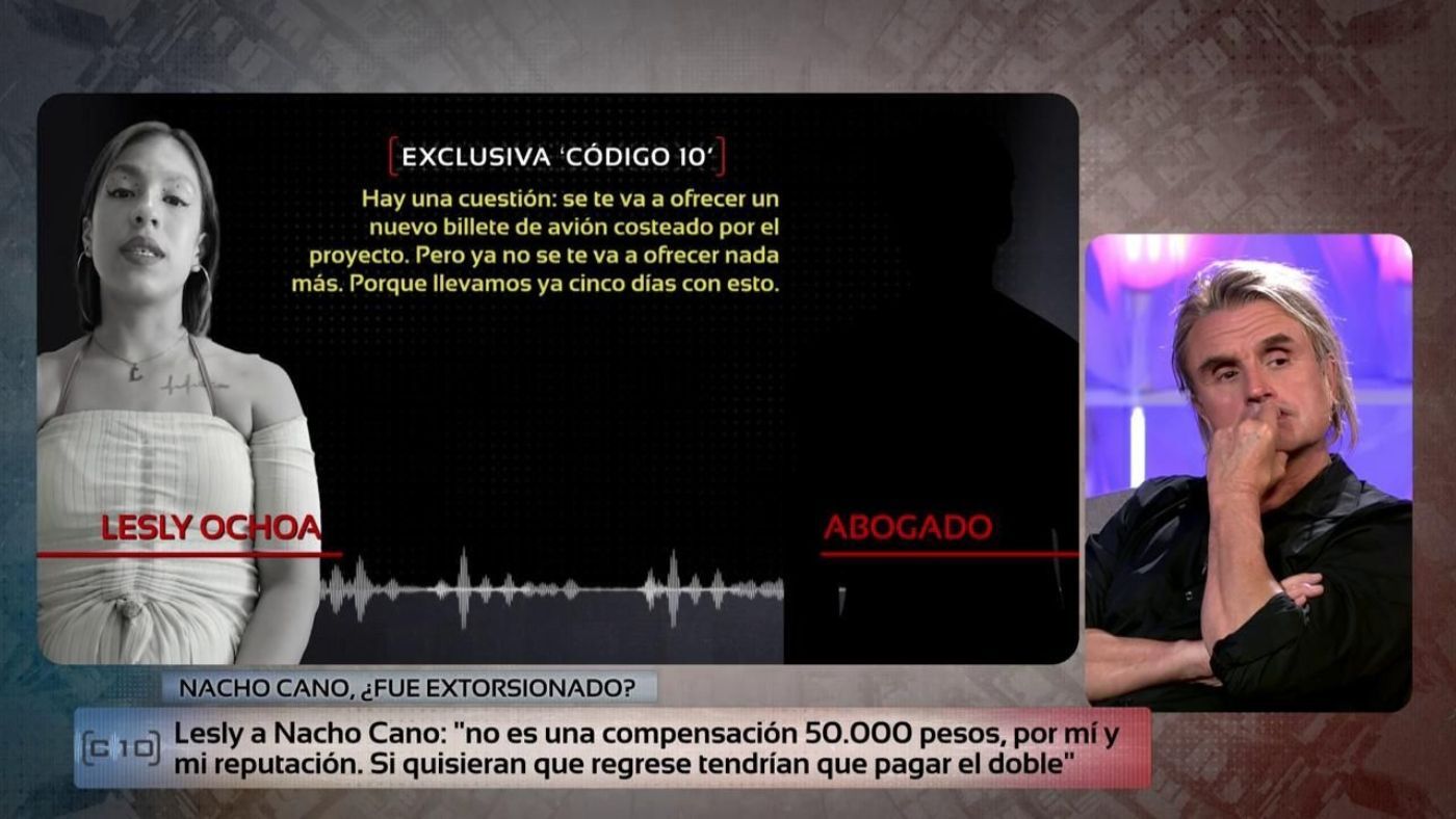 Especiales Las conversaciones exclusivas en las que Lesly Ochoa pide a Nacho Cano volver a ‘Malinche’ tras la extorsión: “Te admiro muchísimo” - Top Vídeos 01/10/2024