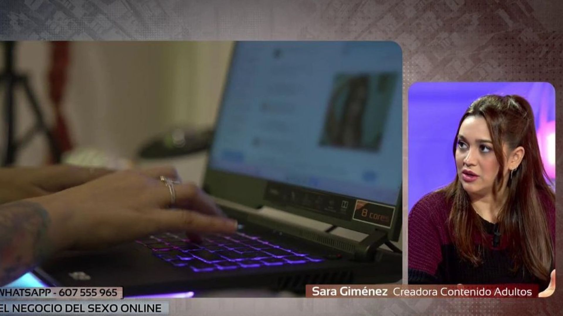 Top Vídeos Una creadora de contenido, sobre la aceptación en su familia a sus servicios online: 