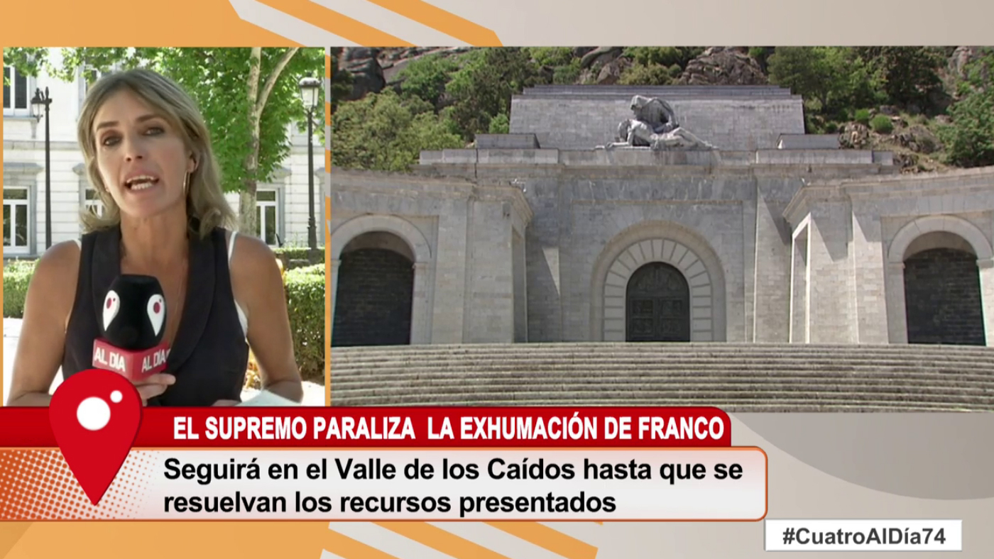 2019 Mediodía 04/06/2019 - El Supremo paraliza la exhumación de Franco