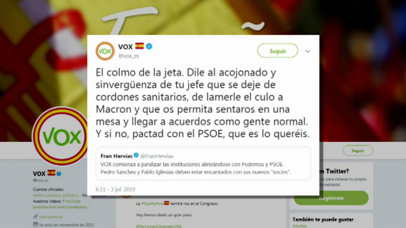 2019 Tarde 03/07/2019 - VOX declara la guerra a Ciudadanos